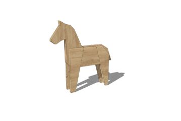 Spielskulptur - Pferd
